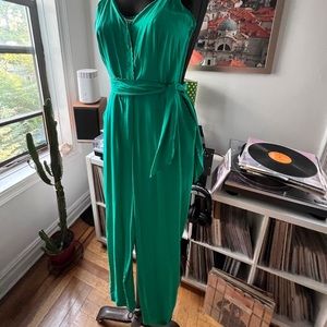 Paris Atelier & other stories green jumpsuit Size 4